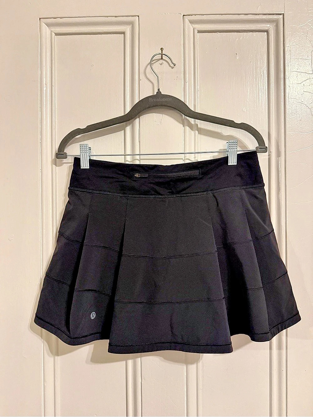 Lululemon Pace Rival Skirt Black Mini Skirt
